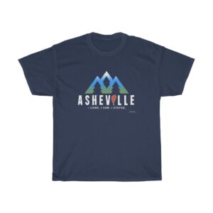 asheville I came. I saw. I stayed. mountains dark t-shirts wholesale