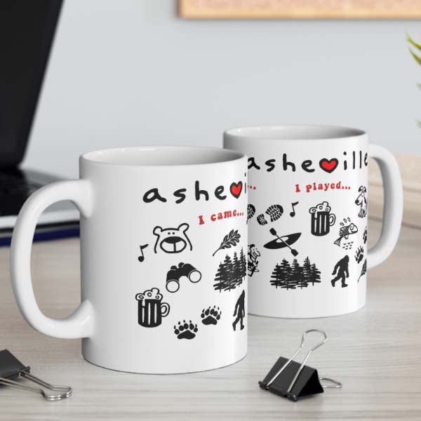 asheville activities I came I saw I played wholesale mug