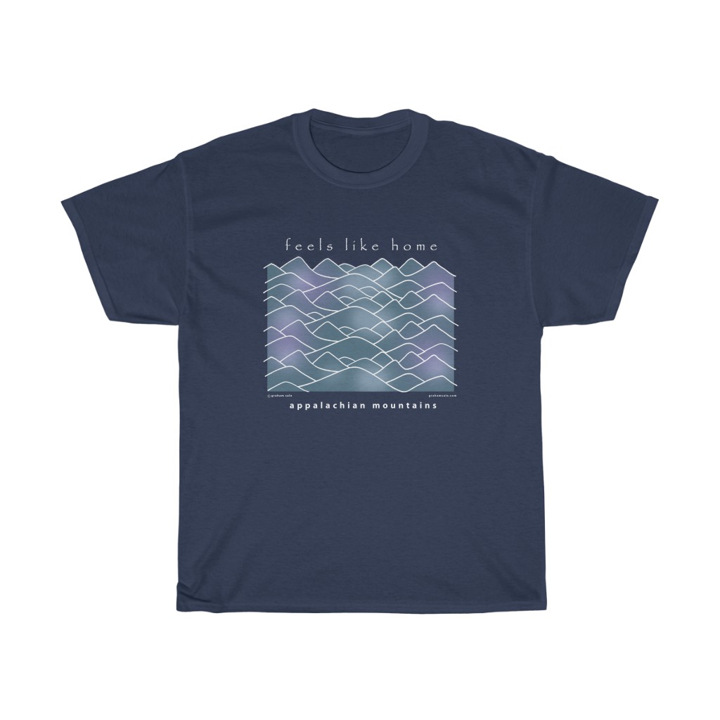 appalachian mountains wholesale t-shirt