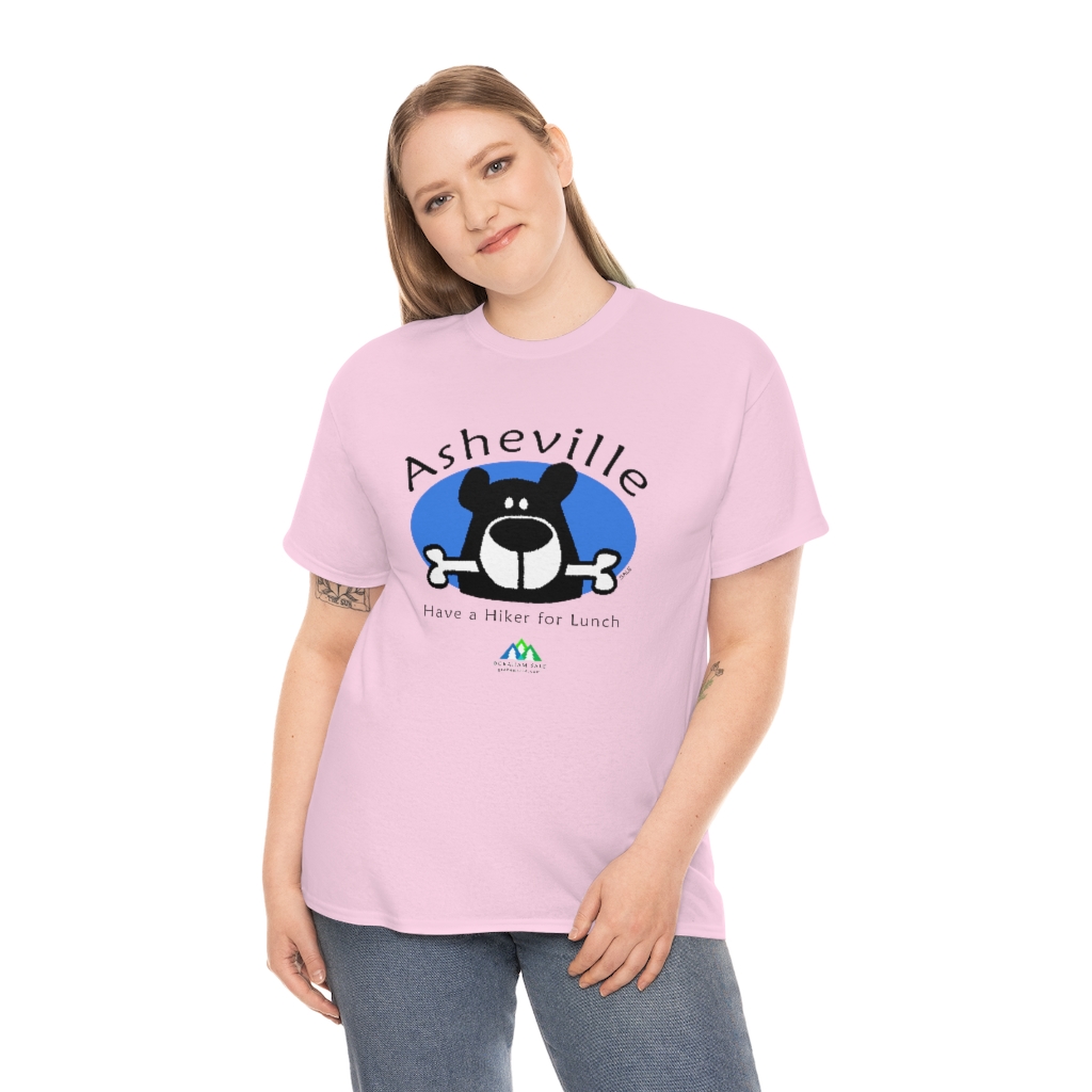 asheville have a hiker for lunch black bear t-shirt wholesale