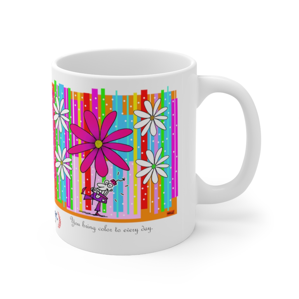 you brighten each day mug wholesale