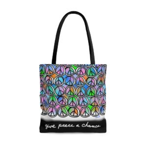 give peace a chance wholesale tote bags