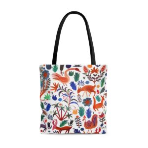 forest life animals fauna wholesale tote bags