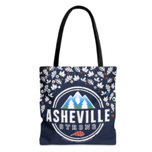 asheville strong tote bag