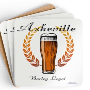 asheville barely legal fun drink coasters