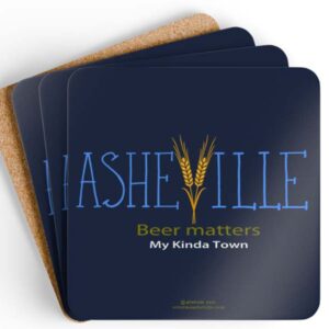 asheville beer matters my kinda town fun drink coasters